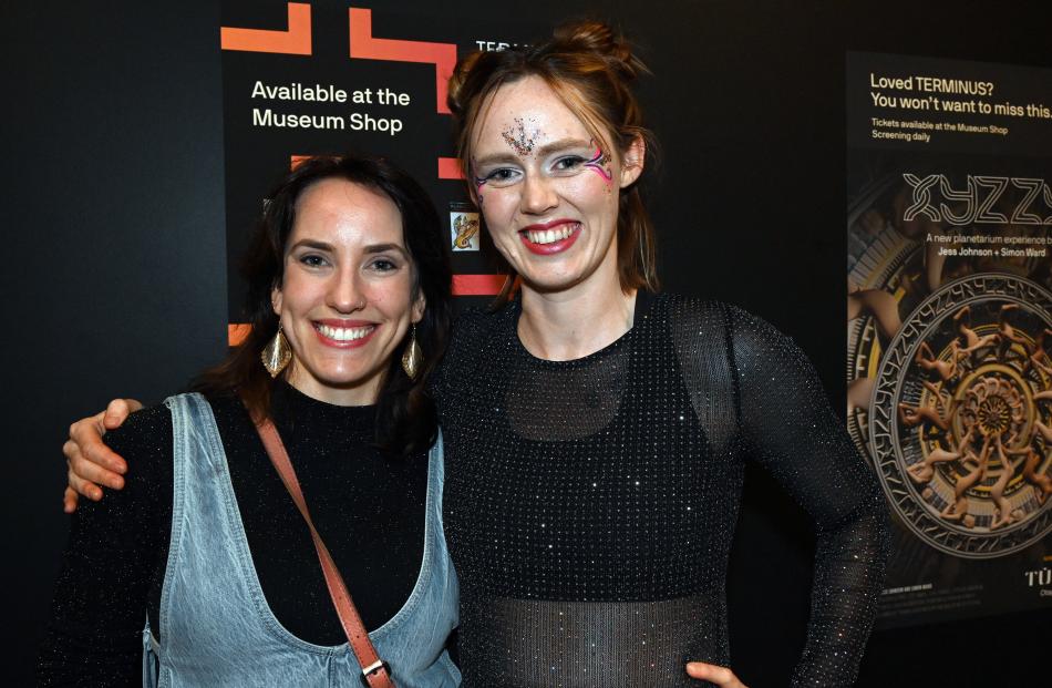 Lindsay Wickman and Ailish Sullivan, both of Dunedin.