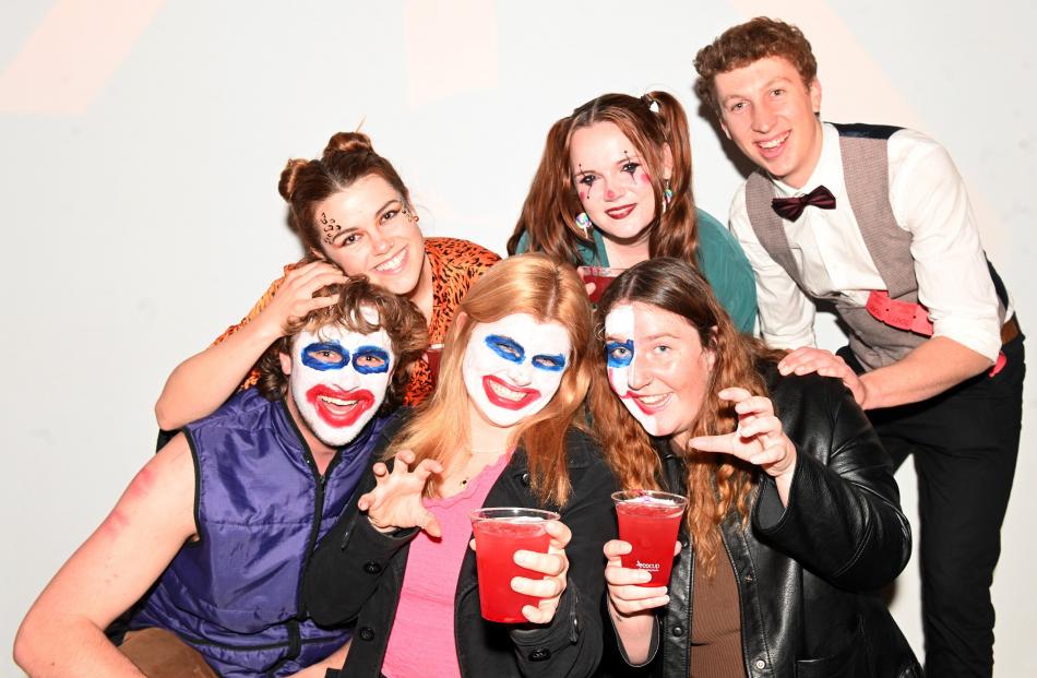 Back row: Juliet Saul, Amelia Wright-Sear and Zane Illingworth. Front row: Jacob Guccione, Millie...