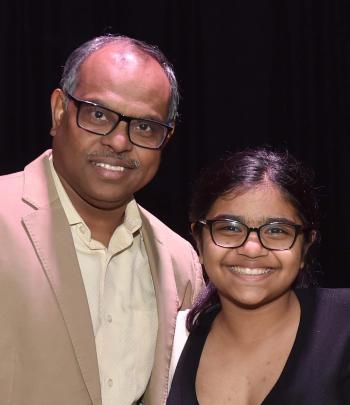 Joby George and Aahana Mundamattam.