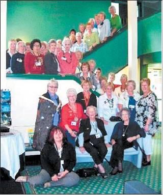 Attendees at the South Island regional conference of Soroptimist International in Gore last weekend.
