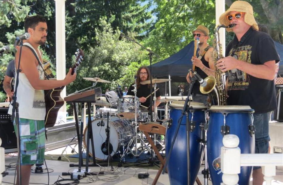 Five-piece Queenstown band Pass the Sauce set the Waitangi Day tone with their reggae-flavoured...
