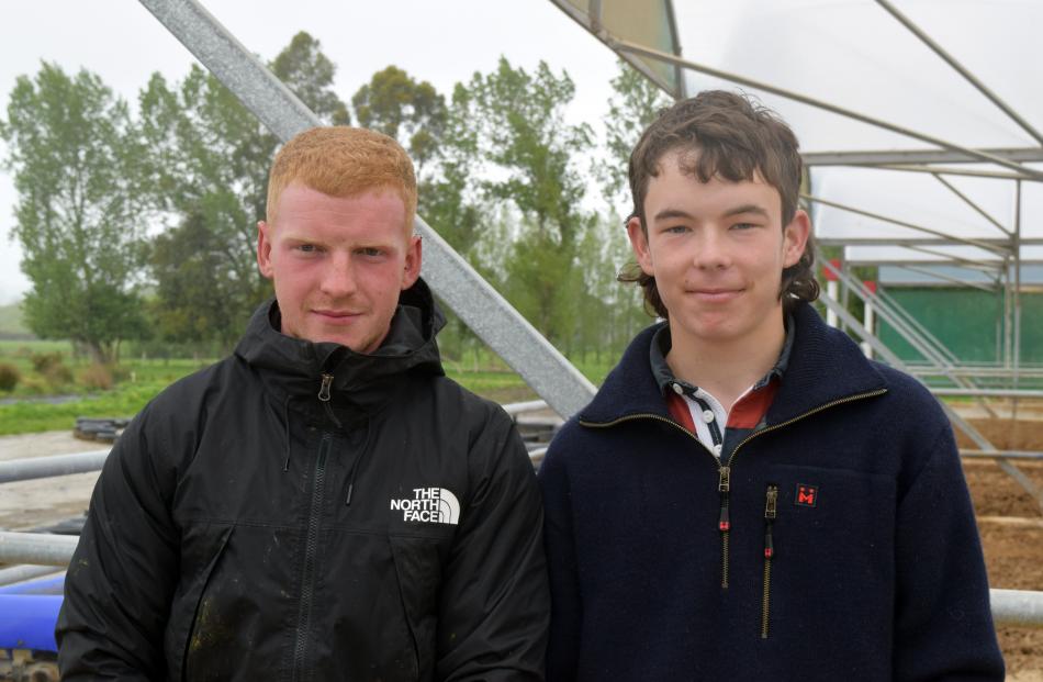 Kevin Greaney and Samuel Welsh, both of Gore.