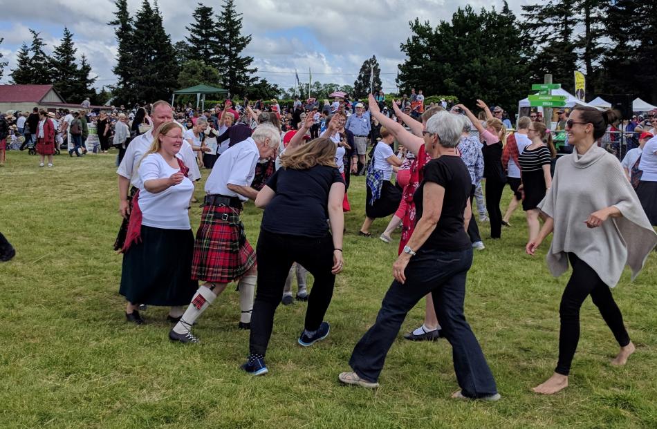 Scottish Country Dancing. Photo: Hororata Highland Games