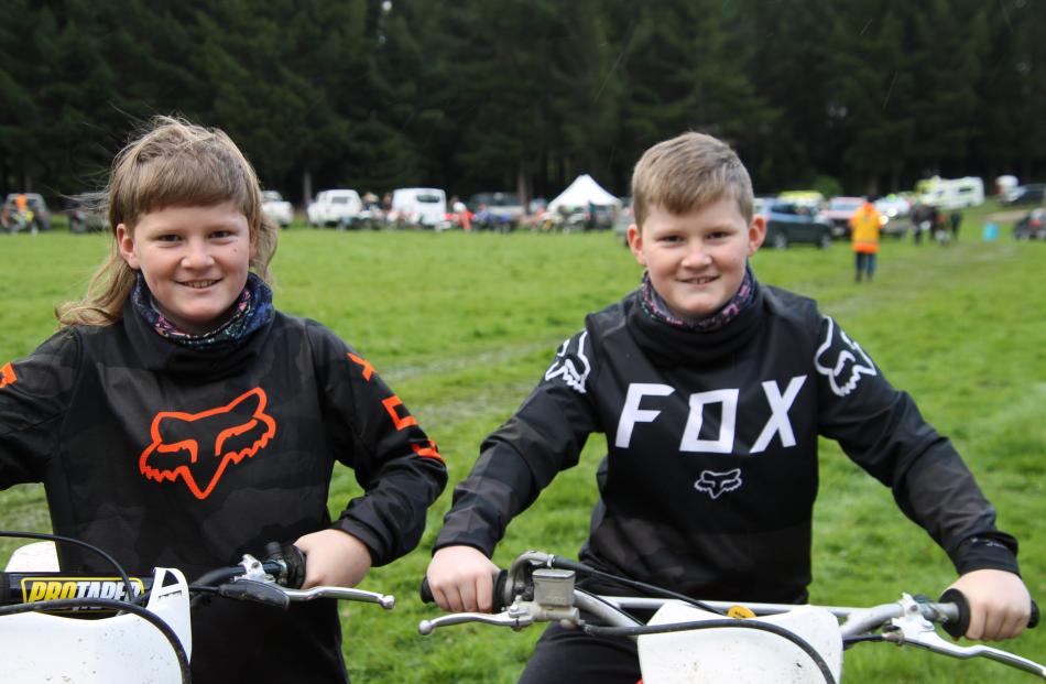 Ben and Adam Woodhead, both 9, of Milton. PHOTOS: EVELYN THORN