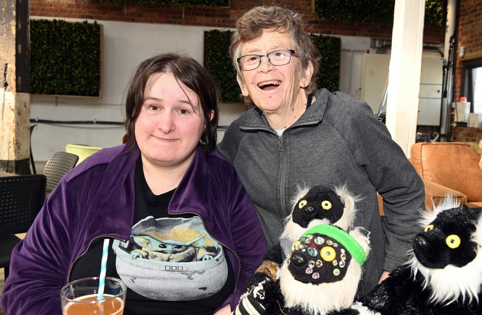 Julia Young and Julie Dawkins, both of Dunedin. 