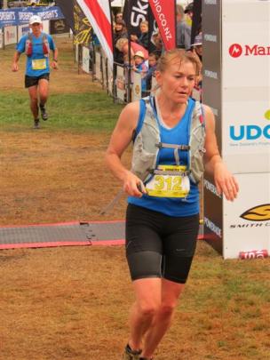 Louisa Andrew, of Dunedin, broke her own  record when she finished in 1hr 28min 46sec. Fellow...