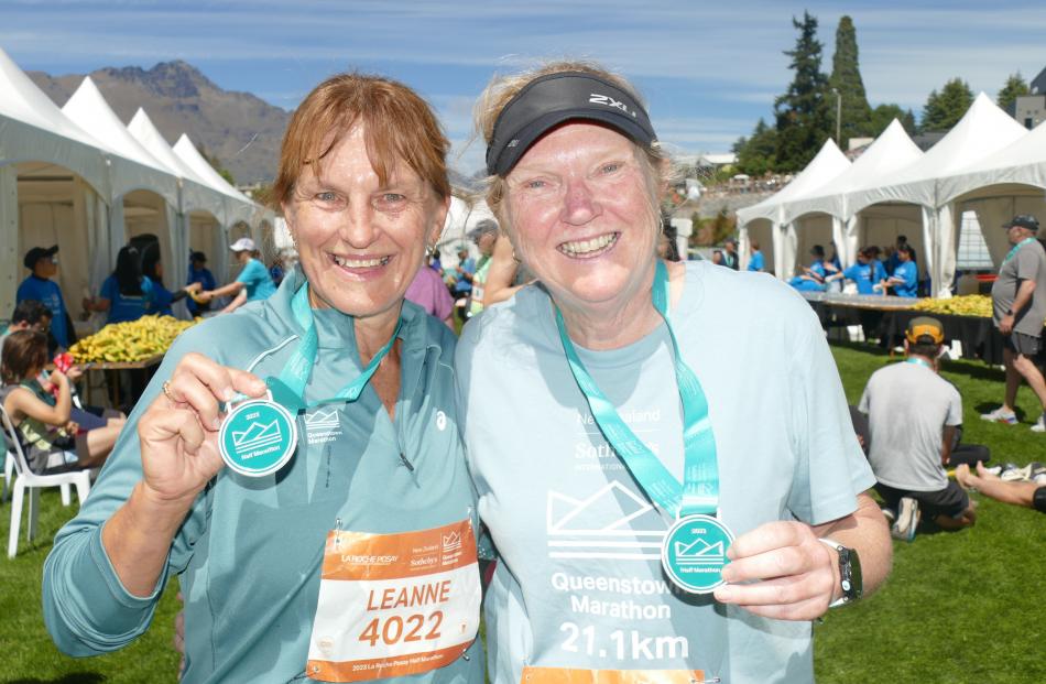 Leanne Dimond and Sharon Baich, both of Australia.