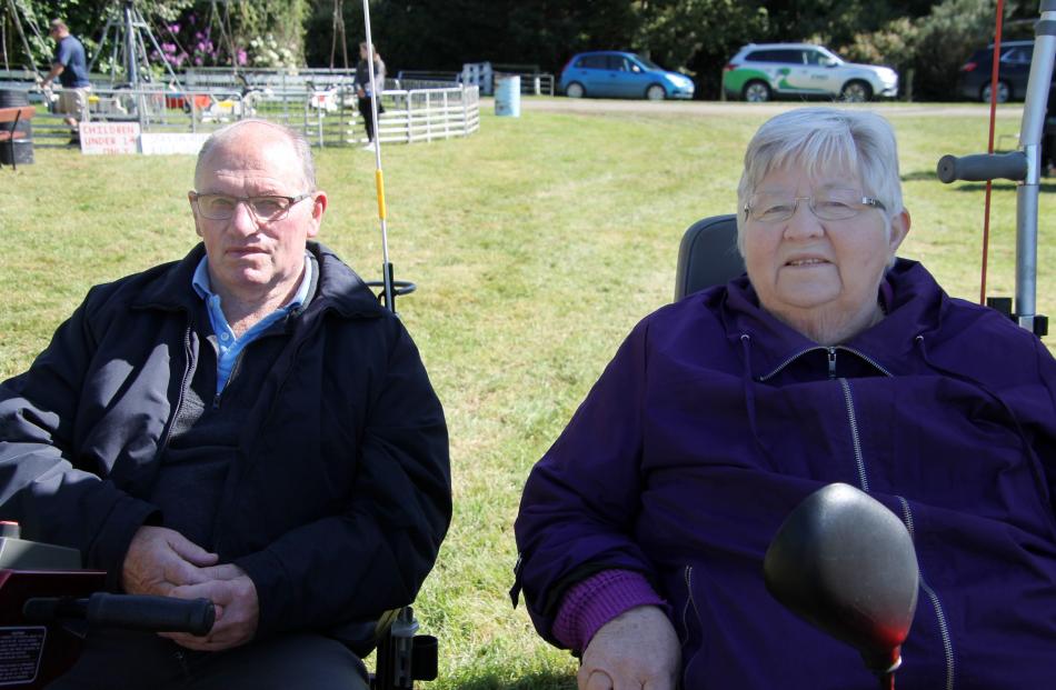 Barry and Joy Thomas, of Tapanui. PHOTOS: EVELYN THORN
