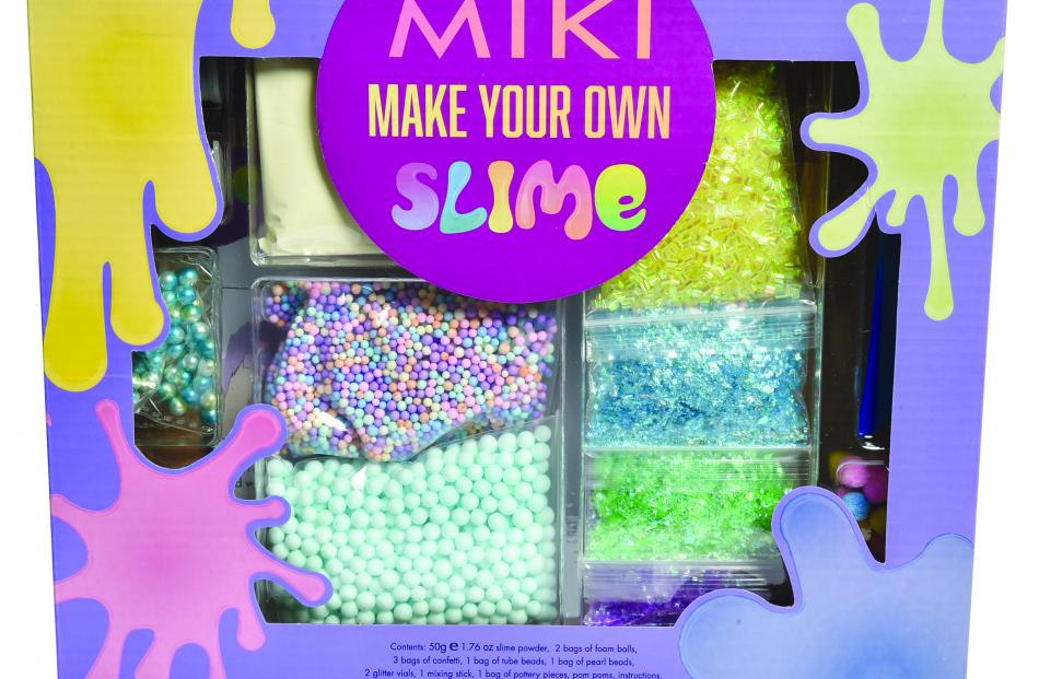MIKI Make Your Own Slime 
kit - $24.99