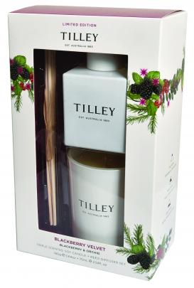 Tilley Blackberry Velvet Candle & Diffuser set 
$29.99.