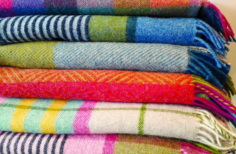 Over $100 Exquisite Wool Traders NZ Wool Throws. From Whimsy Home + Studio