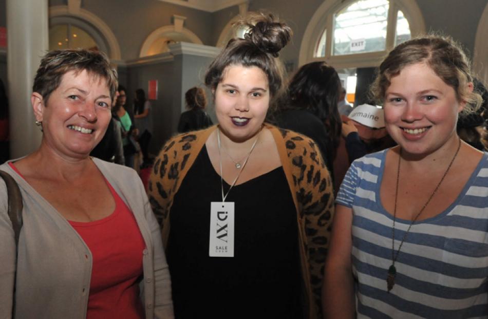 Dawn Grant, and Georgia and Tessa Bowler, all of Dunedin.