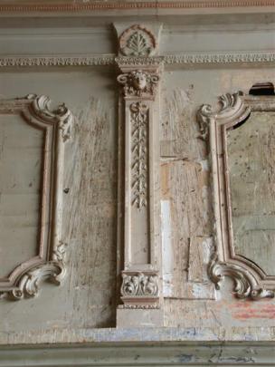 Ornate plaster work, an important historic feature, inside Quinn's Arcade. Photos by David Bruce.