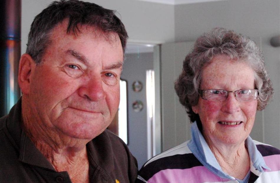 John and Margaret Steele, of Naseby. Photo by Shane Gilchrist.