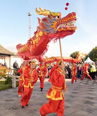 The Year of the Rabbit was welcomed in with dancing dragons, a parade and cultural performances...