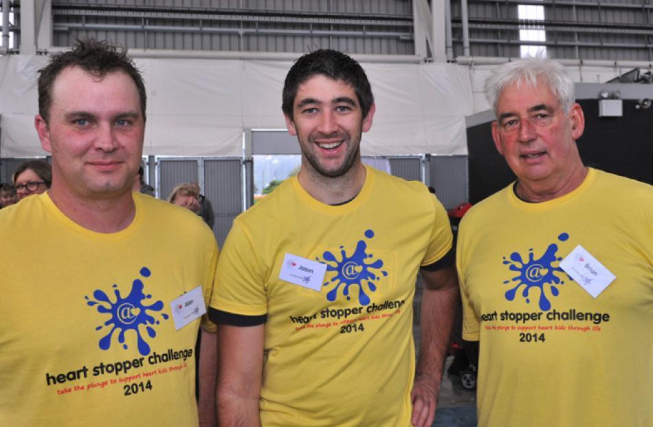 Alan Ryall, and Jason Sargeant and his father Brian, all of Dunedin.