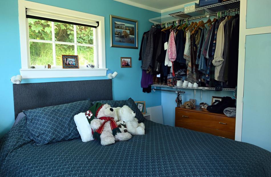 This is one of two bedrooms. The sofa bed bought for the other room had to be taken to pieces...