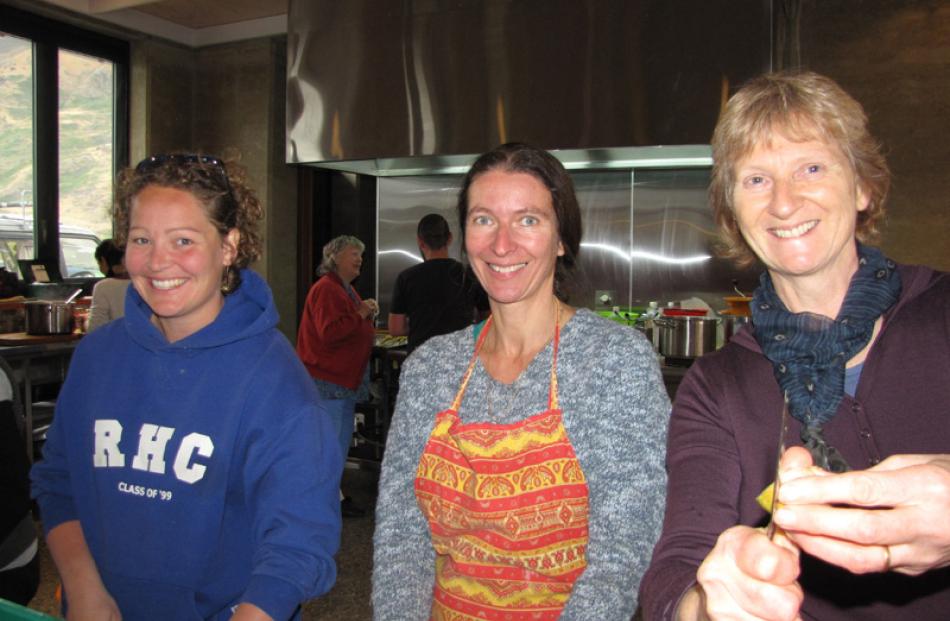 Ella Lawton, of Albert Town, and Florence Micoud and Mary Sherson, both of Wanaka.