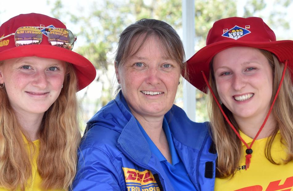 Mackenzie Dinnissen, 16, Teena Joyce and Amelia Lane.