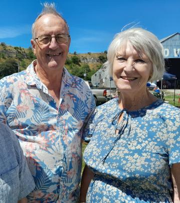 Malcolm and Joy Todd, from Orotere, in the North Island. PHOTOS: JULES CHIN