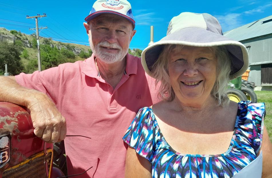 Michael and Heather Glenday, from Prebbleton, southwest of Christchurch.