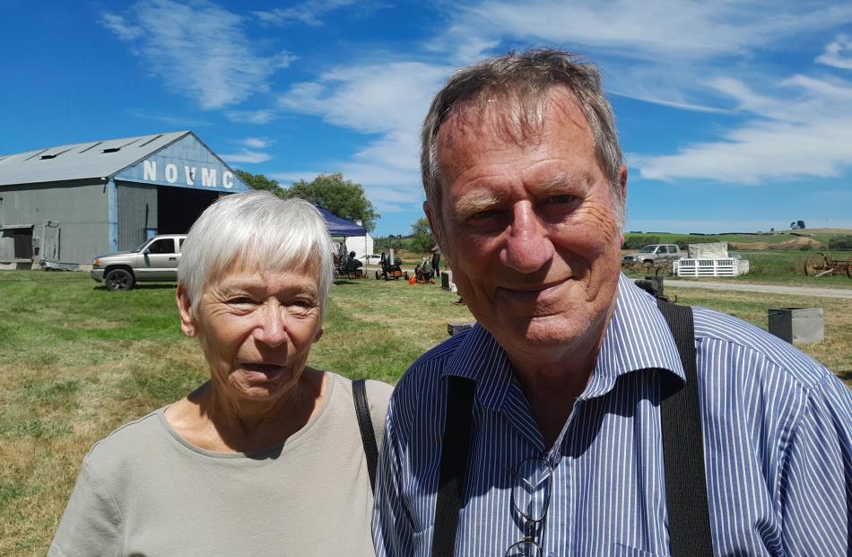 Susan and Tony Newton, from Mosgiel.