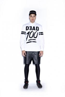 At Void, Dead 100 football top, cap  and shorts, designed by Sam Moore of Melbourne, formerly of...