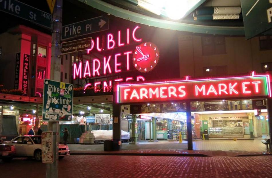 The six-level Pike Place Market and its surrounding bars and restaurants is a Seattle must-do.