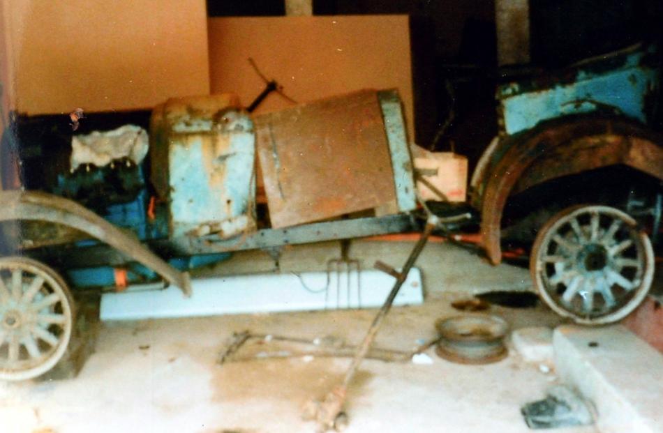 The Whippet in its pre-restoration condition. Supplied photo