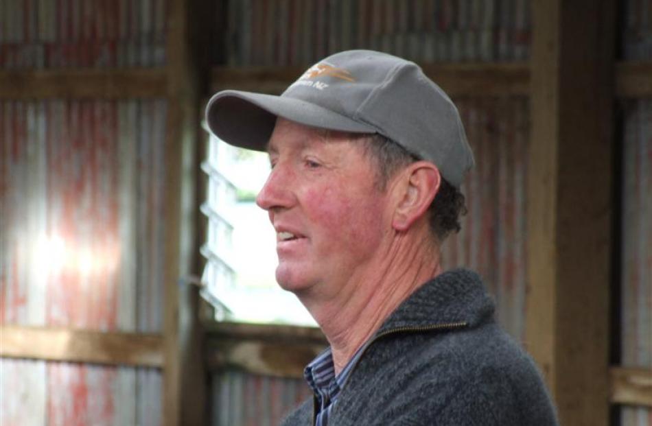 Clinton farmer Rae Mitchell.