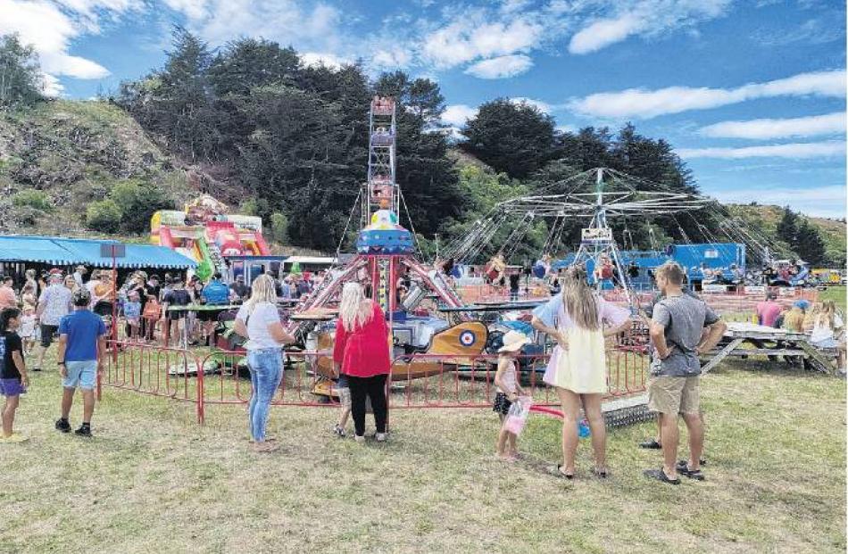 There were plenty of amusements on offer at the show.