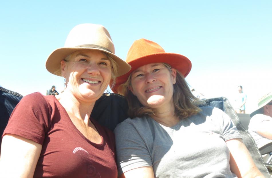 Jo Bartlett and Catherine Robb, both of Arrowtown. 