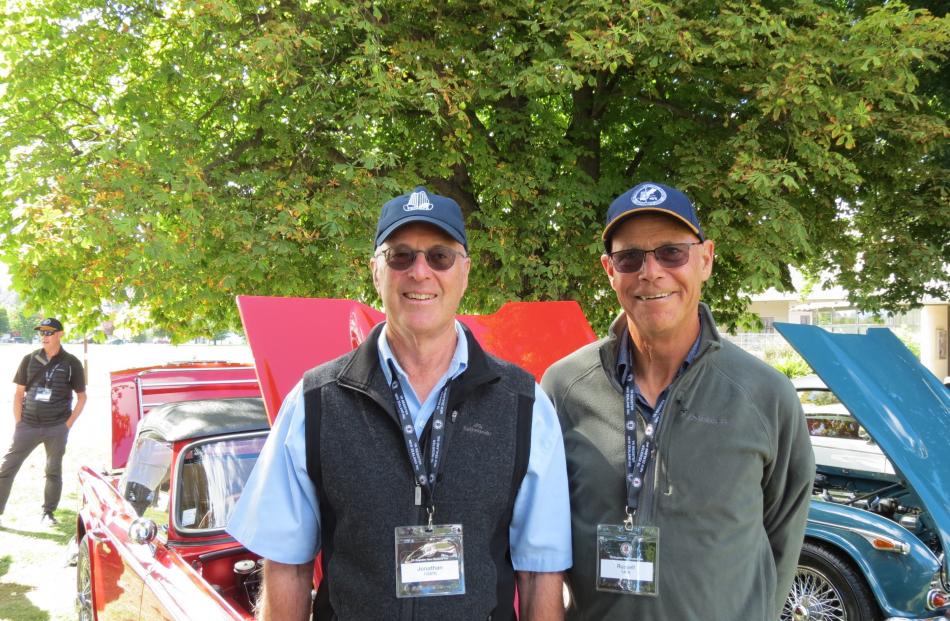 Jonathan Foate, of Christchurch, and Russell Dale, of Temuka.