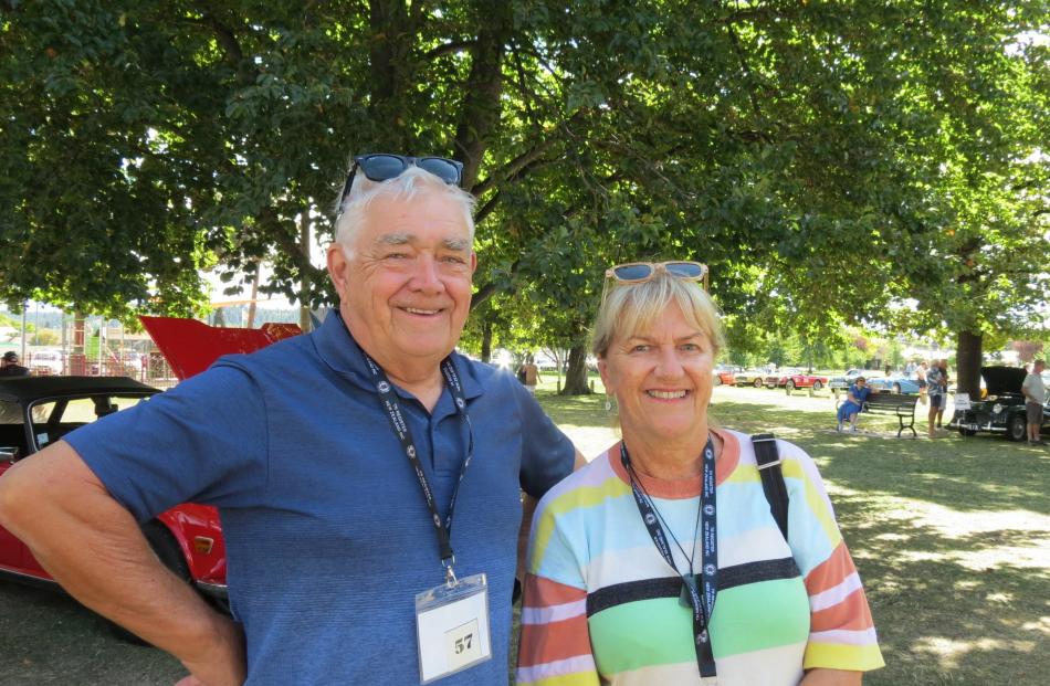 Bill McSherry and Judy Thompson, both of Auckland.