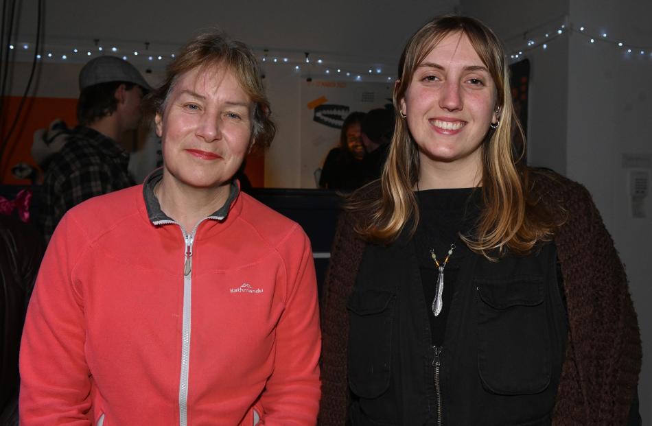 Lisa Burton and Ella Kalmakoff, both of Dunedin. PHOTOS: LINDA ROBERTSON