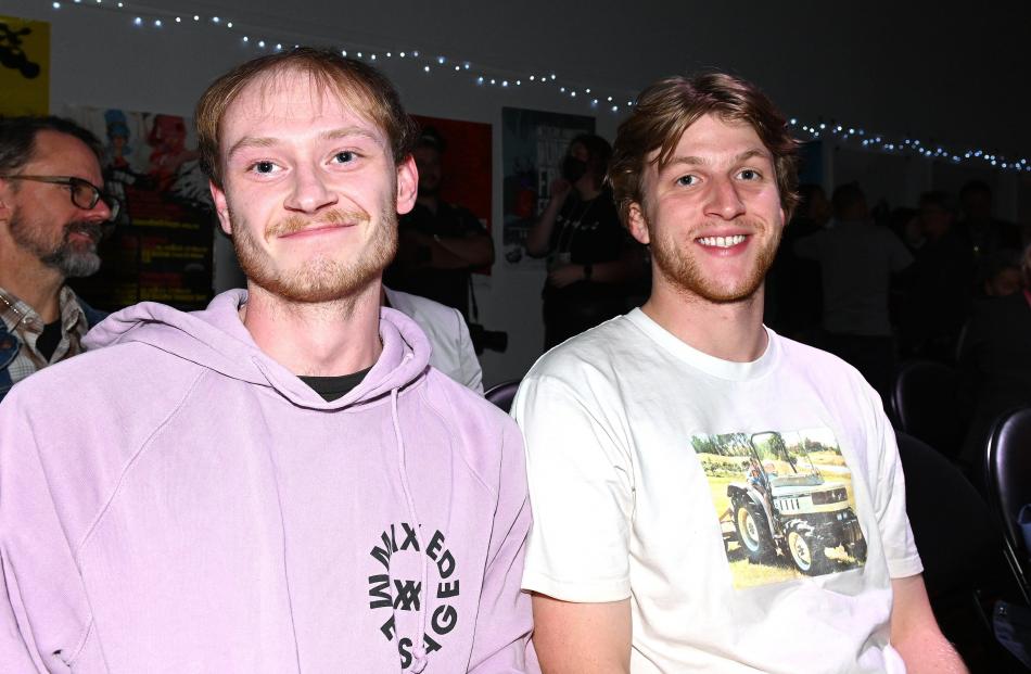 Dylan Kay, of Dunedin, and Tom Smith, of Wellington.
