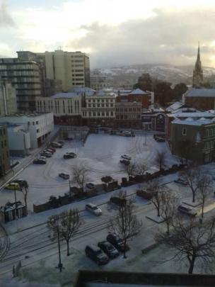 View from Consultancy House Dunedin. Photo by Tony Eyre.