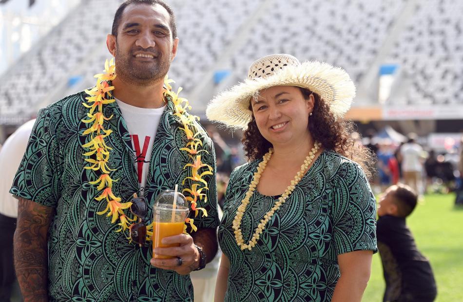 Board members Hale T-Pole and Stacey Kokaua, both of Dunedin.