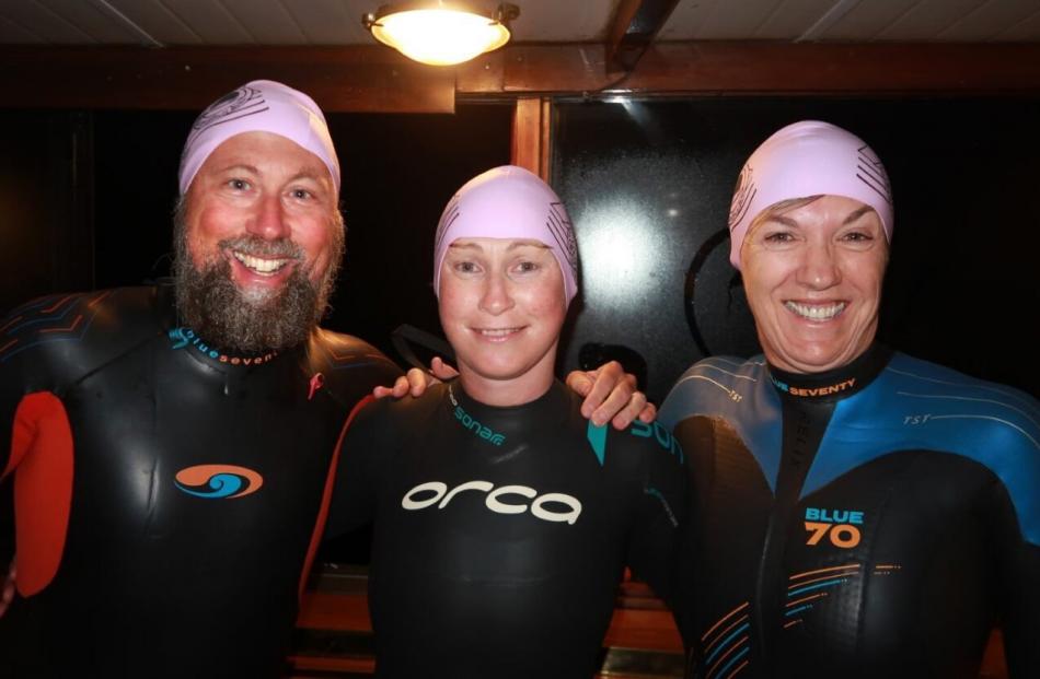 Richard York, of Christchurch, Helen Stafford and Sarah McVerry, of Marton.