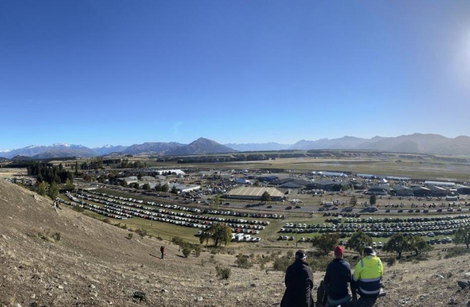 The Warbirds show attracted about 70,000 spectators.