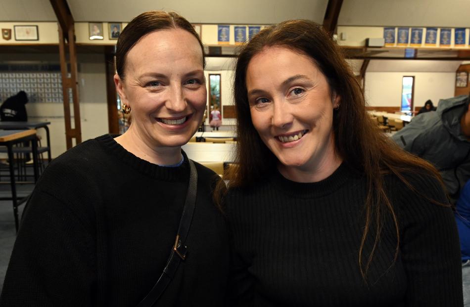 Lucy Cayford and Caoimhe Higgins, both of Dunedin.