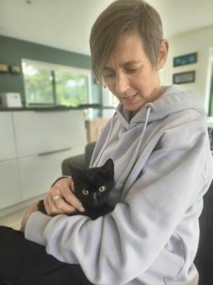 Jane Hardcastle has become the 'foster mum' for the two cats most recently rescued by the group....