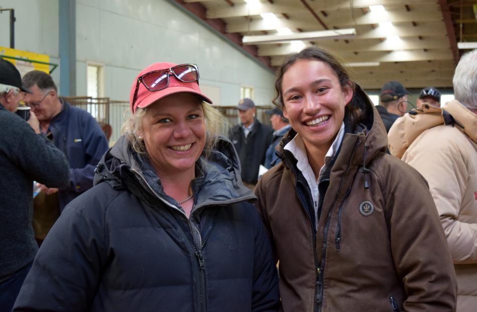 Lisa Nolan and Christina White, both of Waikaia.
