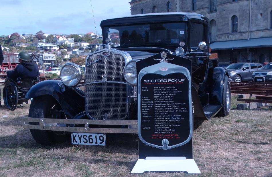 This 1930 Ford Pick Up was a head-turner.