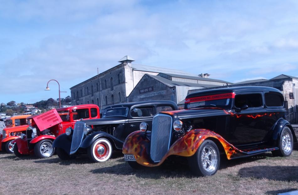 68 hot rods from across New Zealand were on display in Oamaru last weekend as part of the Pre 49...