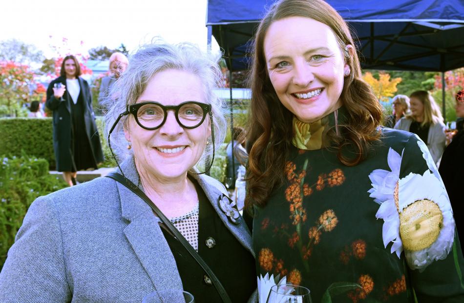 iD Dunedin Fashion co-chair Sally McMillan and iD event manager Victoria Muir, both of Dunedin....