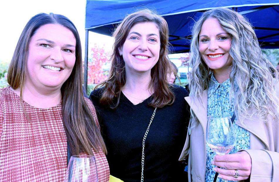 Rachel Ewing, Holly Turner and Talia Taylor, all of Dunedin.