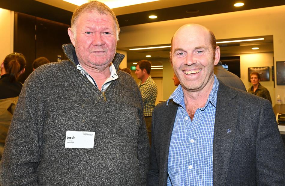 Justin Pigou, of Balclutha, and Grant McNaughton, of Oamaru. PHOTOS: LINDA ROBERTSON