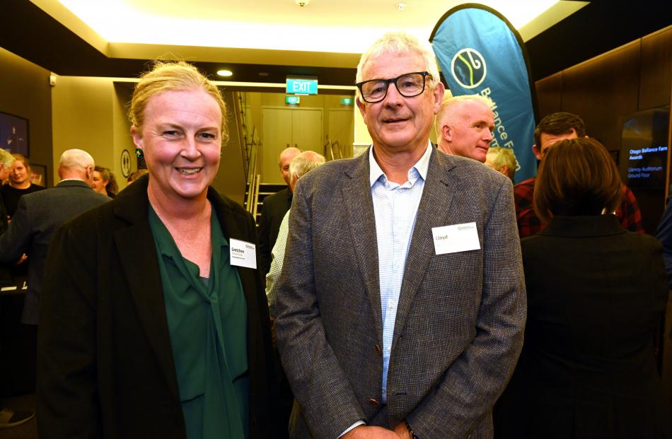 ORC chairwoman Gretchen Robertson, of Dunedin, and deputy chairman Lloyd McCall, of Tapanui.