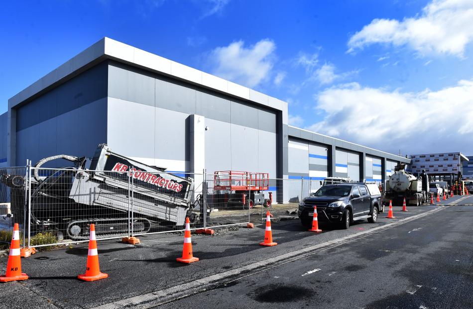 The exterior of the new Kmart Dunedin store in Anderson’s Bay Road, South Dunedin. PHOTO: PETER...